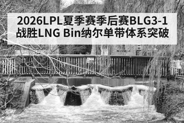 2026LPL夏季赛季后赛BLG3-1战胜LNG Bin纳尔单带体系突破